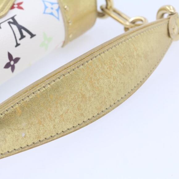 LOUIS VUITTON Monogram Multicolor Marilyn All Hand Bag White M40206 - Picture 8 of 16